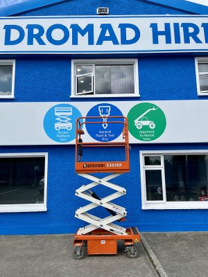 Snorkel S3010P Push Around Scissor Lift