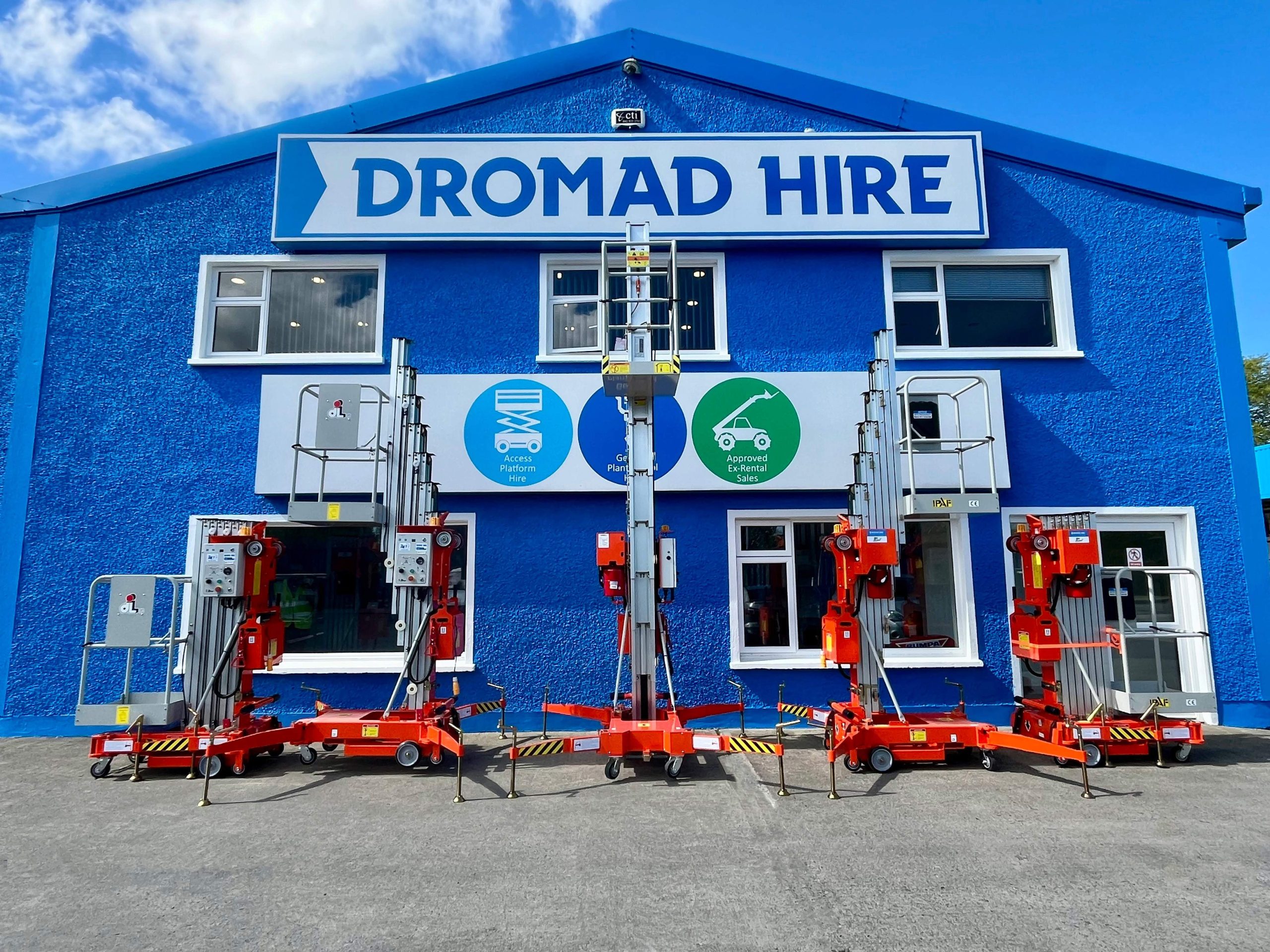 Dromad Hire Expands Electric Fleet with New Specialist Access Equipment