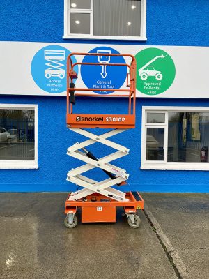 Snorkel S3010P Push Around Scissor Lift