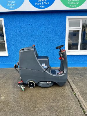 Numatic Ride-on Floor Scrubber Dryer Lithium Powered